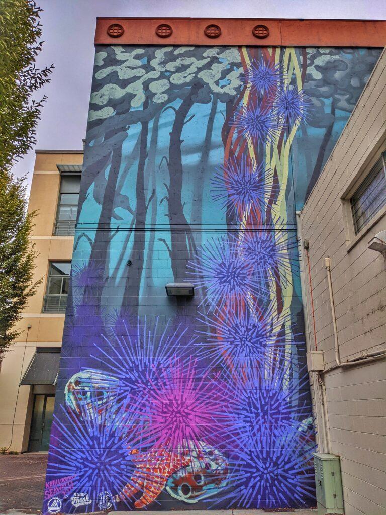 Species at Risk mural by Kai Kaulukukui